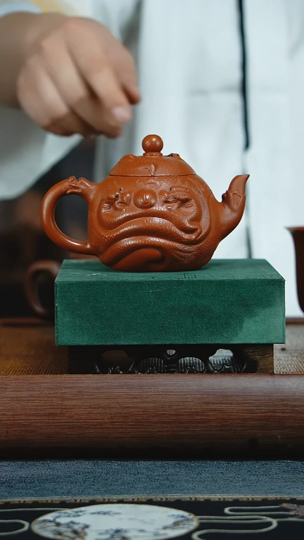 茶壶紫砂朱泥220c'c