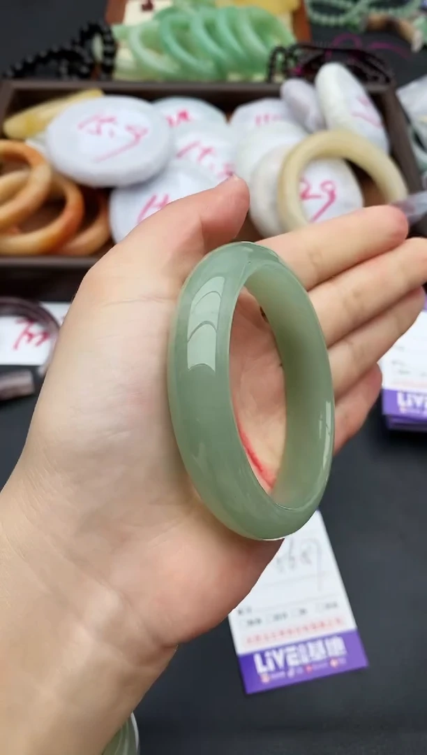 未镶嵌手镯石英质玉66+56/57