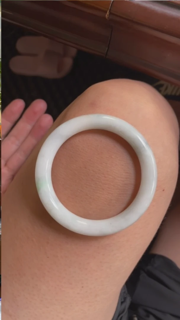 定制翡翠手镯未镶嵌14136号54.5圈