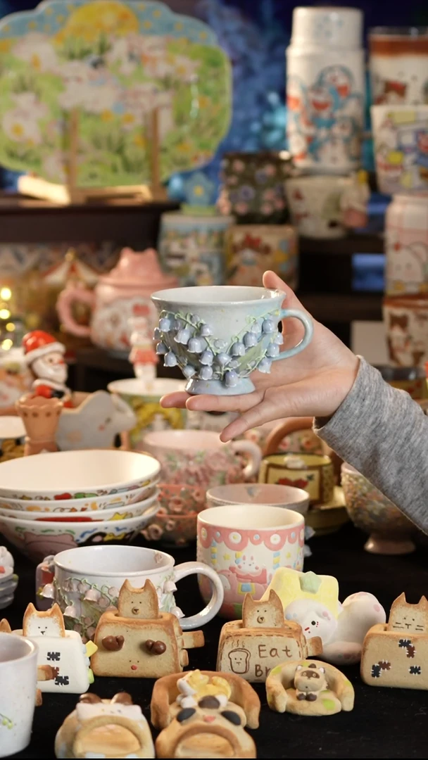 其他陶景德镇釉下彩手绘设计师款陶瓷