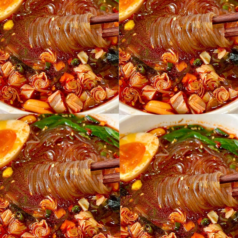 【买6桶送6桶】重庆正宗酸辣粉酸辣味一整箱夜宵宿舍泡面批发一整箱