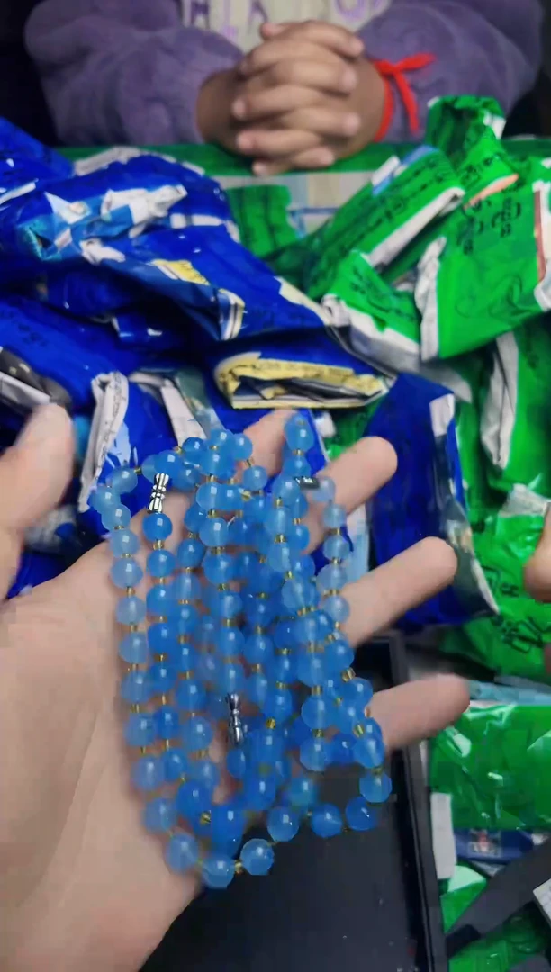 强子收货--所见即所得--多样性发货--FH3232蓝珠串