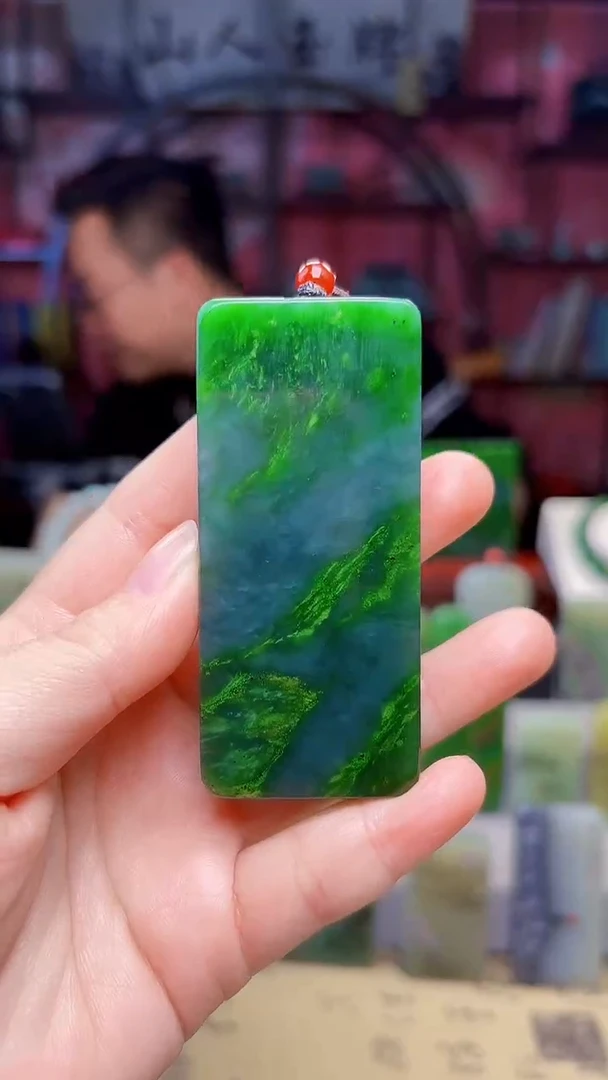 未镶嵌和田玉挂件90