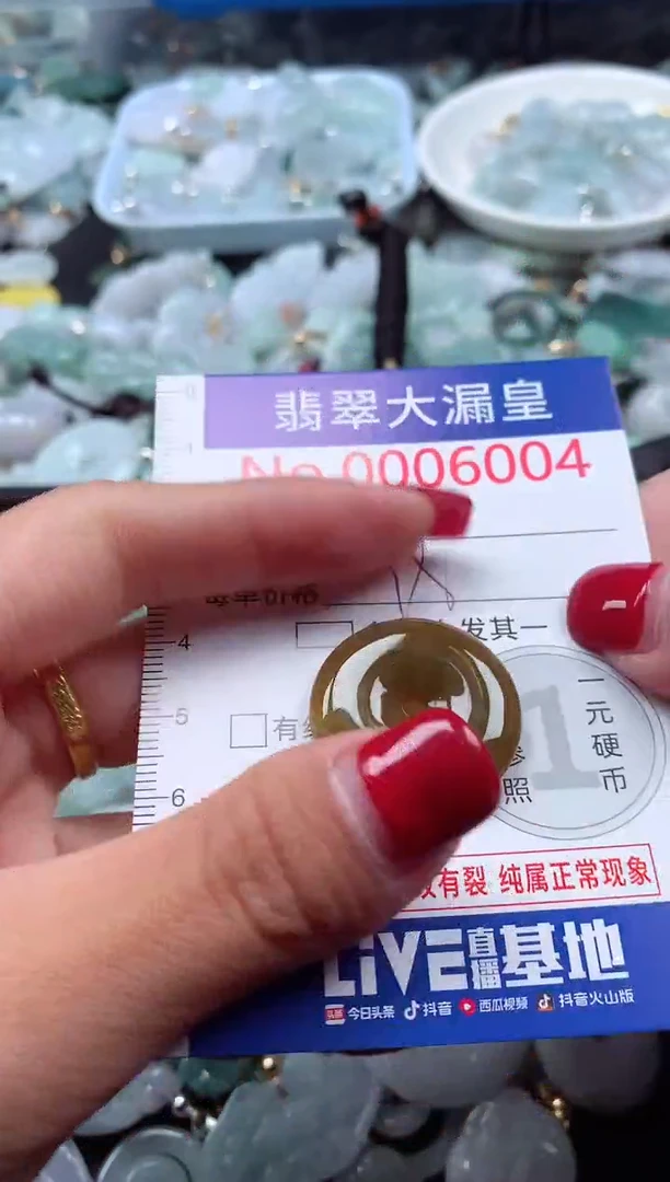 颈饰未镶嵌翡翠6004