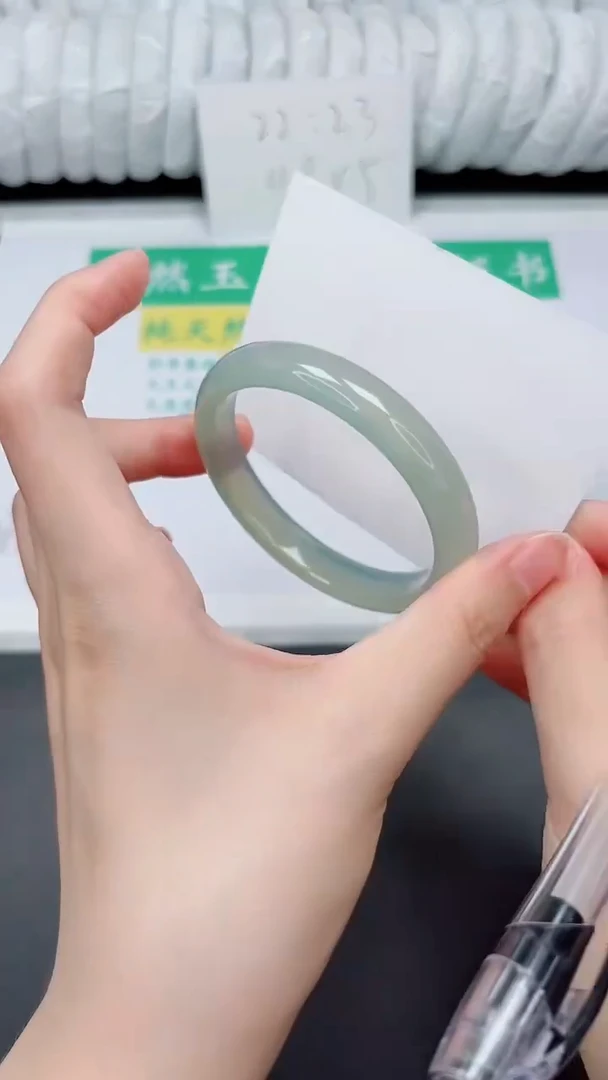 未镶嵌手镯石英质玉23-55.8