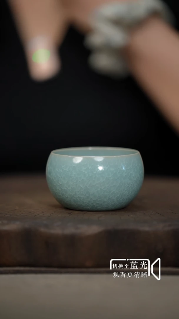 ?****?禅定杯-冰花鱼鳞片手签-羊