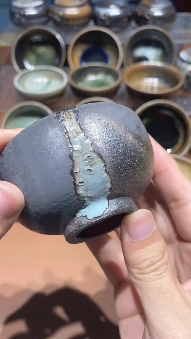 奢瓷柴烧茶器专拍链接916 微瑕
