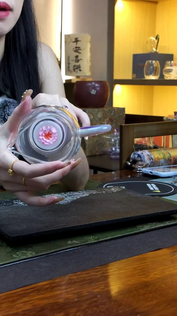 禾器 棠韵怡然茶海/白珠凤颜粉玉