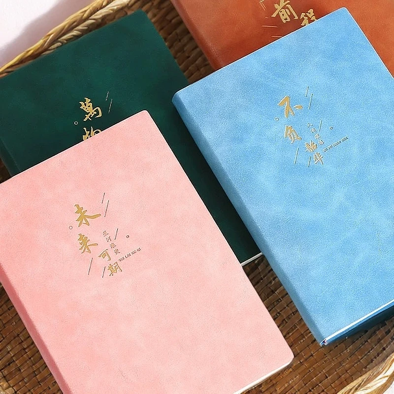 1-1-B5加厚励志文小清新416页记事本/单本装