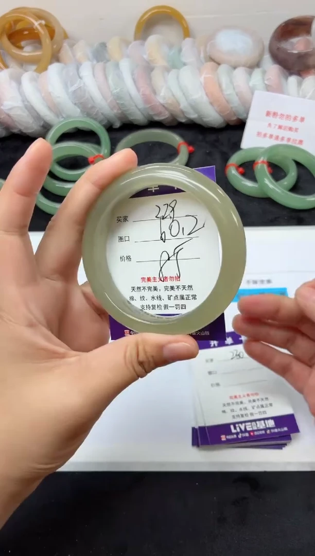 未镶嵌手镯石英质玉229