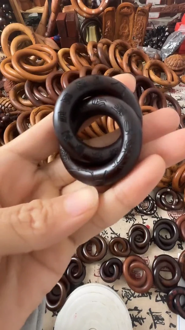 枣木乾坤圈桃木25圈口一物一拍