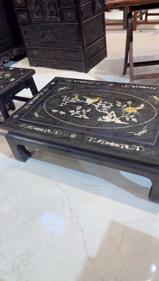 木邵氏紫檀镶嵌炕桌858.88888