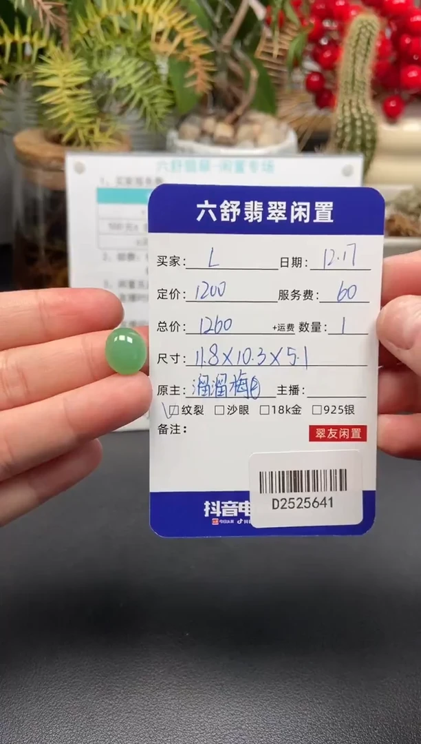 颈饰未镶嵌翡翠L***萌D2525641