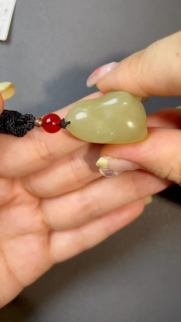 和田玉未镶嵌挂件a21