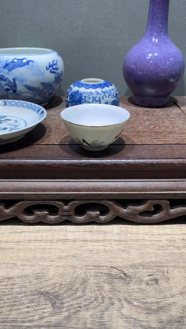 瓷片青*渡A788 瓷器小摆件小摆件