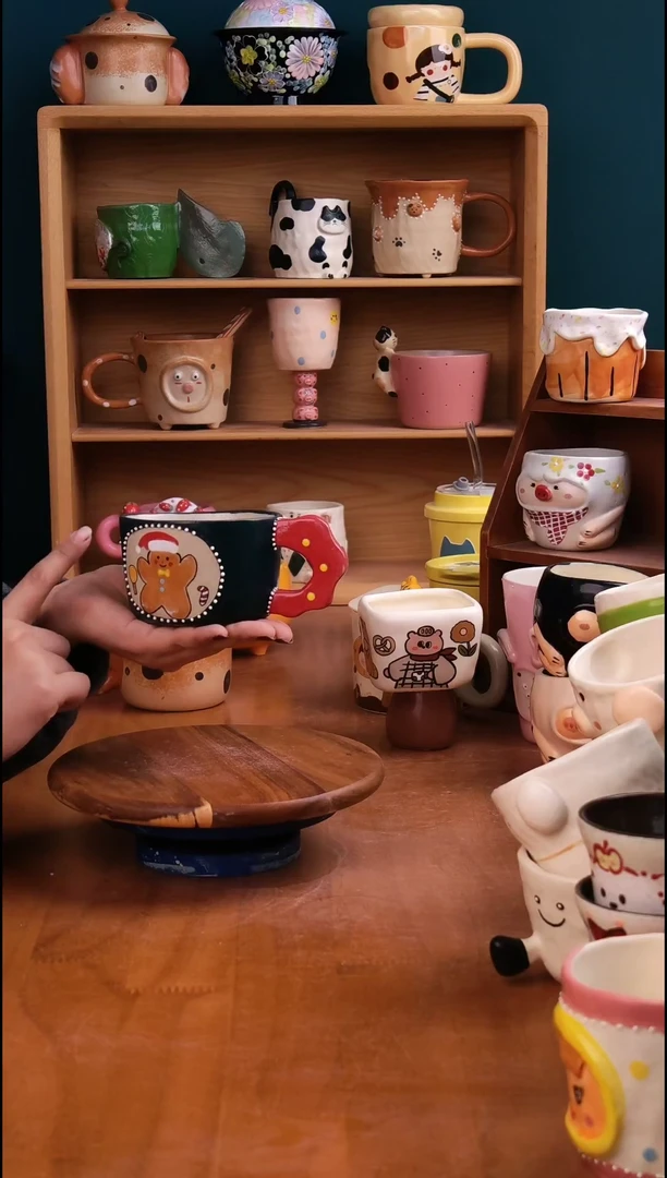摆件陶景德镇原创手工陶瓷