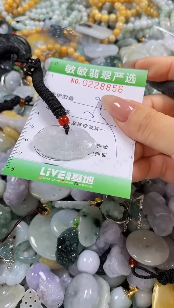 翡翠未镶嵌颈饰闪购0228856