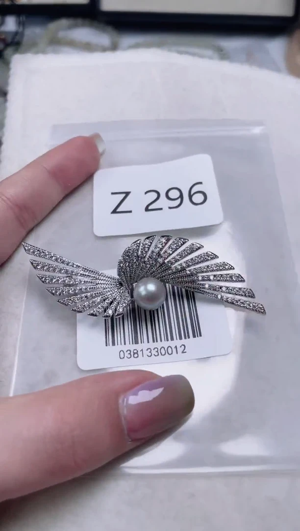 【闪购商品】海水珍珠胸针未镶嵌Z296