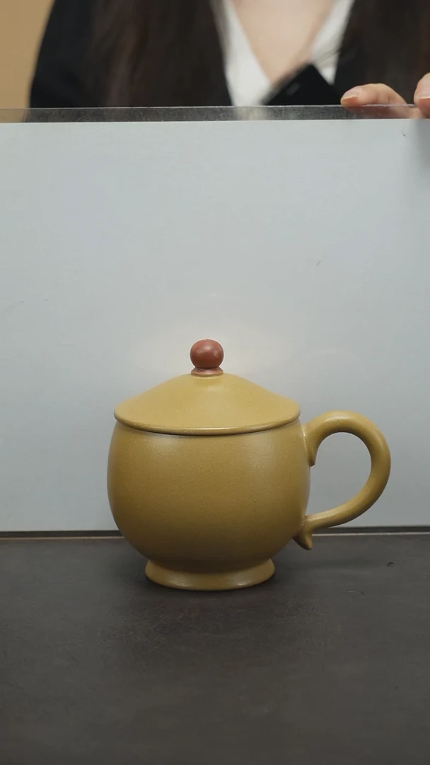 【闪购商品】紫砂茶壶黄金段泥盖杯