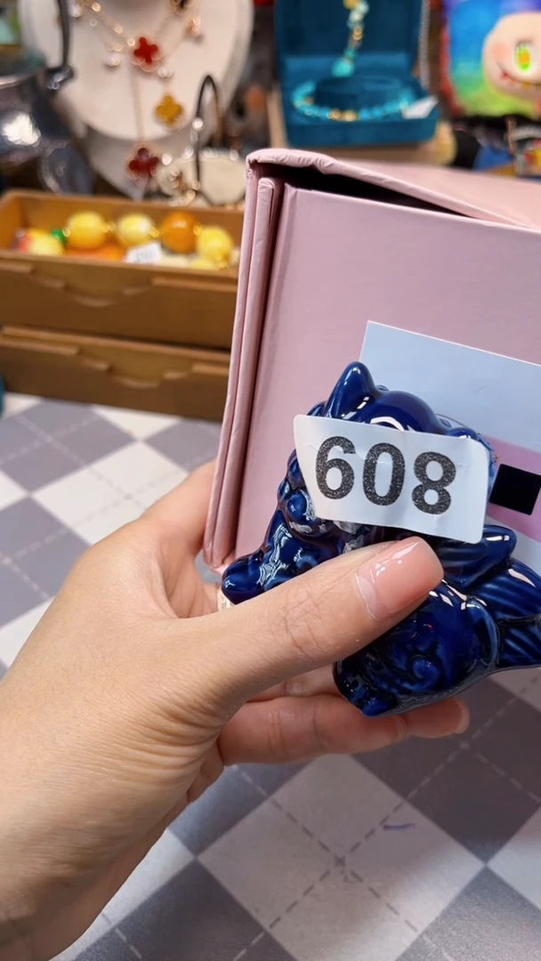 瓷片陶茶666文玩周边多人蓝