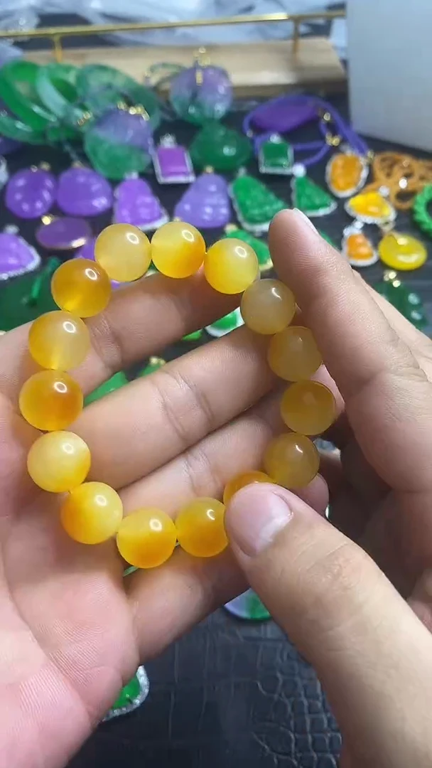 未镶嵌手链翡翠S036