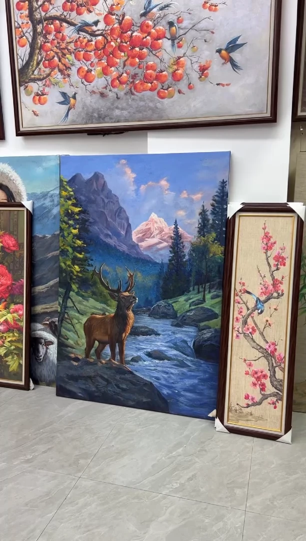 【闪购商品】书法定制 一路有你 带框100*160