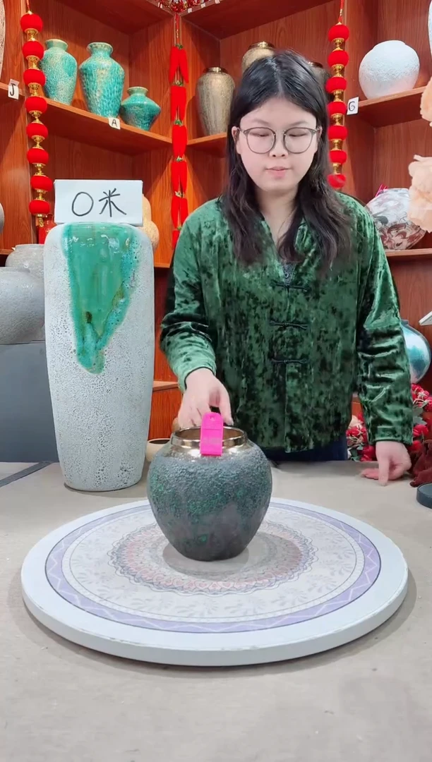 【闪购商品】瓶陶瓷花瓶 无花 福利 不能装水 a333