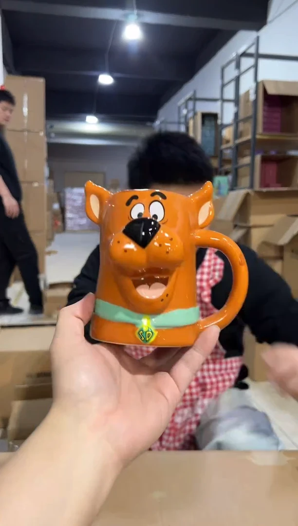 【闪购商品】杯史酷比头杯 微瑕 陶瓷