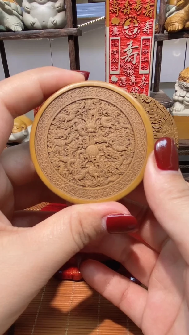 石材精美松花石手工艺品摆件/手把件/挂件饰品