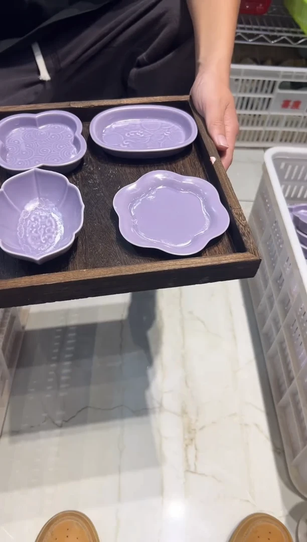 瓷片微瑕商品，介意勿拍-托盘