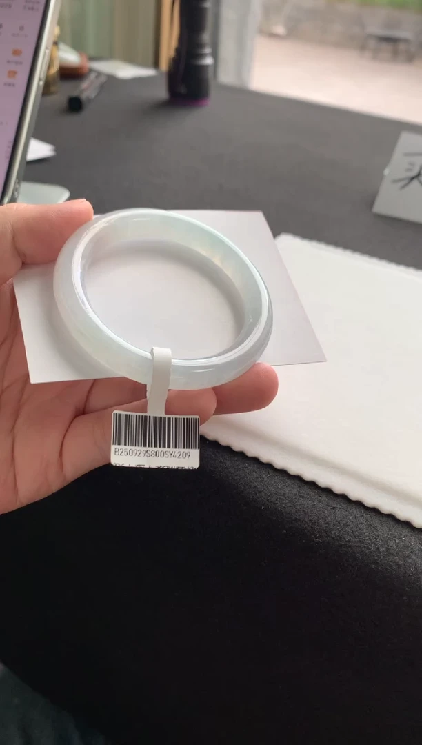 未镶嵌手镯翡翠51.3圆条买断Y4209