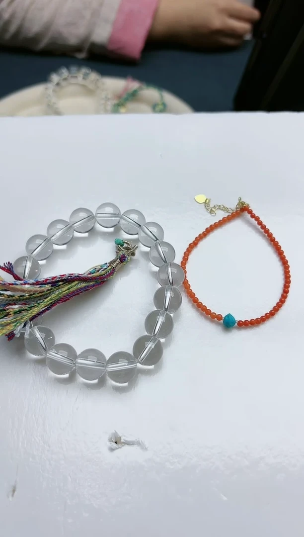 【闪购商品】水晶手串未镶嵌白水晶手串套装*1 YX