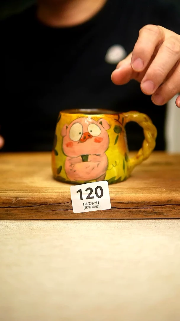 @@陶园瓷舍@@纯手工手绘@高温釉下彩