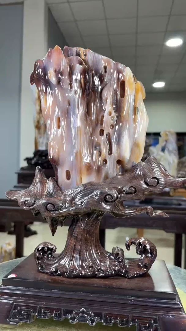 【闪购商品】硅化玉珠宝奇石未镶嵌1
