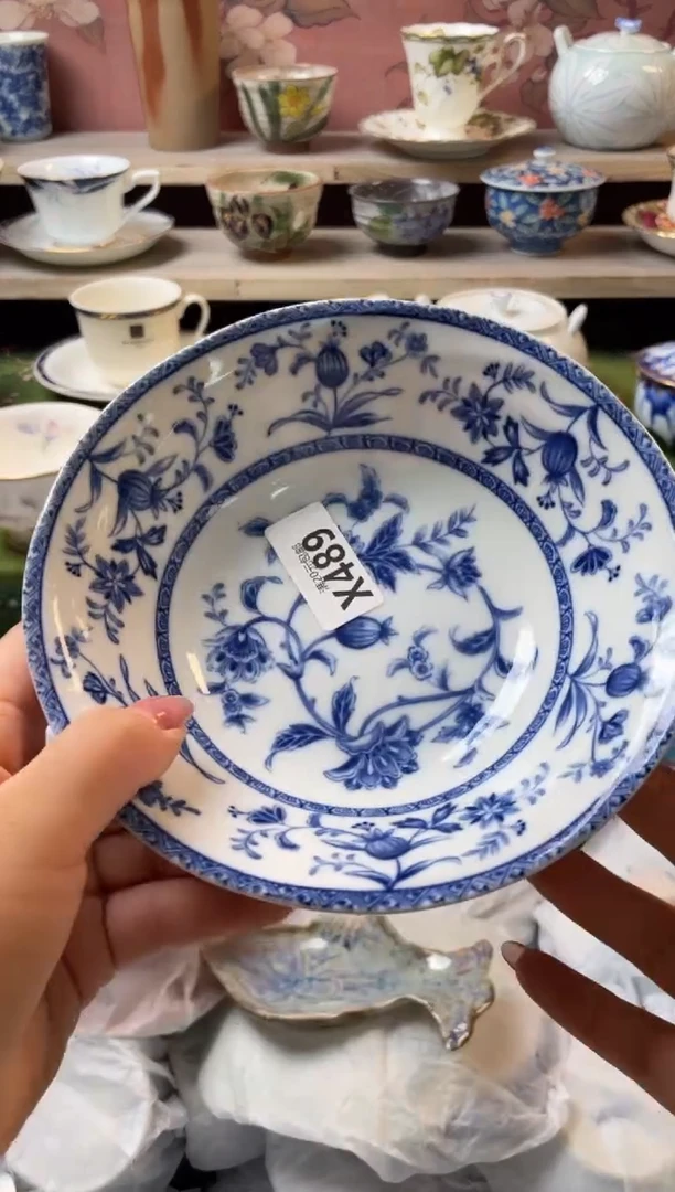 瓷片妮***9瓷器瓷器X489