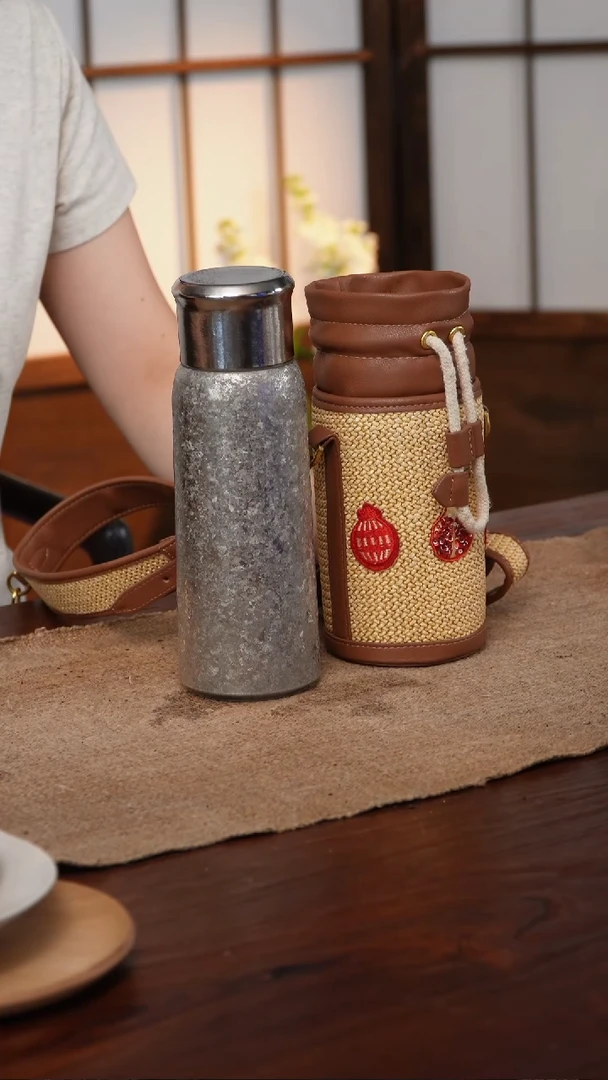 特美刻钛杯雪花银500ml