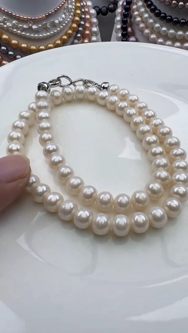 淡水珍珠未镶嵌颈饰1