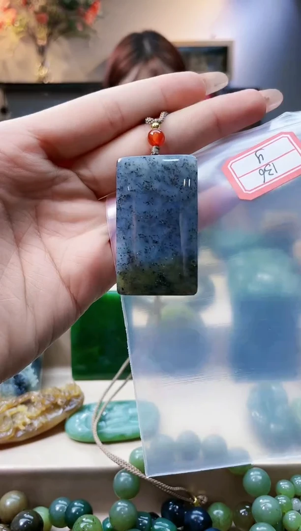 和田玉未镶嵌挂件1