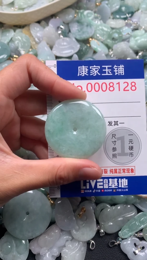 颈饰未镶嵌翡翠8128