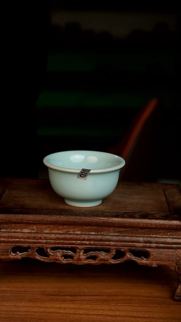 杯021天青厚胎压手杯一级