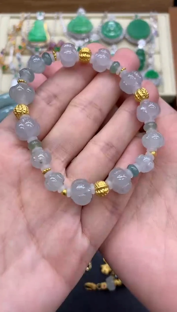 未镶嵌手链翡翠351-中国好珍宝