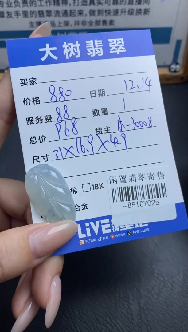 颈饰未镶嵌翡翠多人-85107025