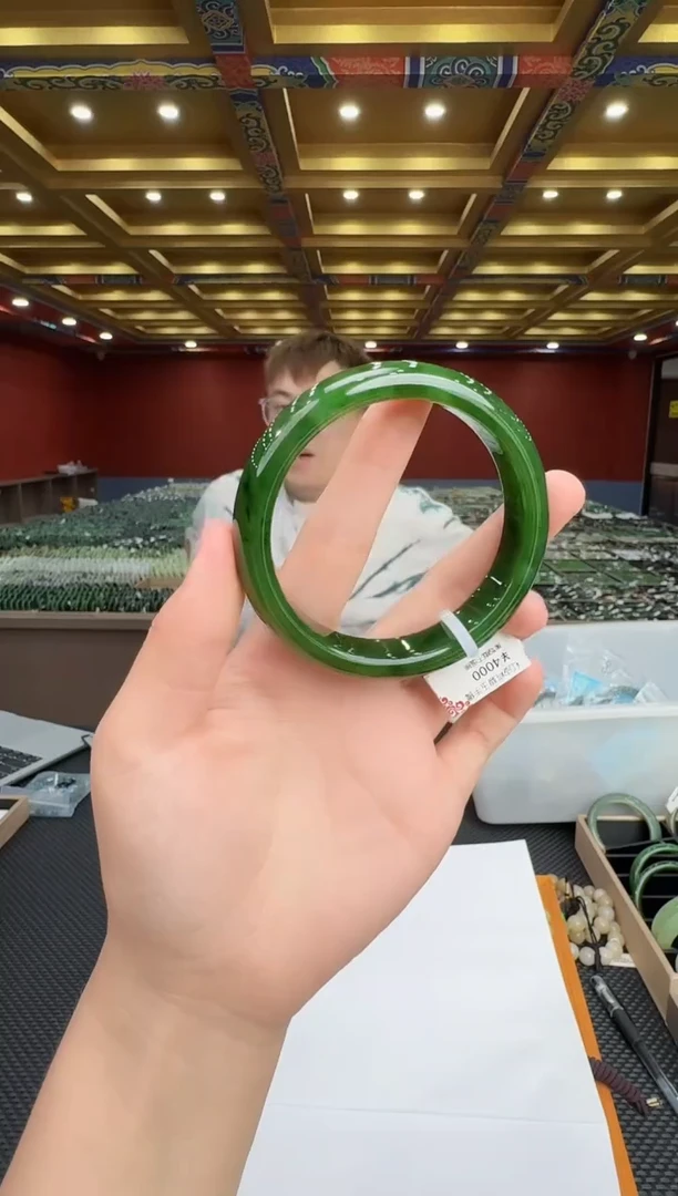 和田玉手镯未镶嵌29号圈口58+