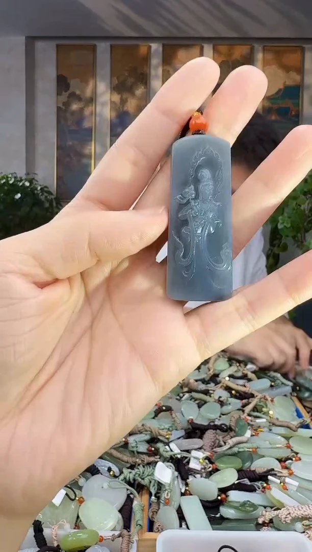 未镶嵌和田玉挂件拍一发一