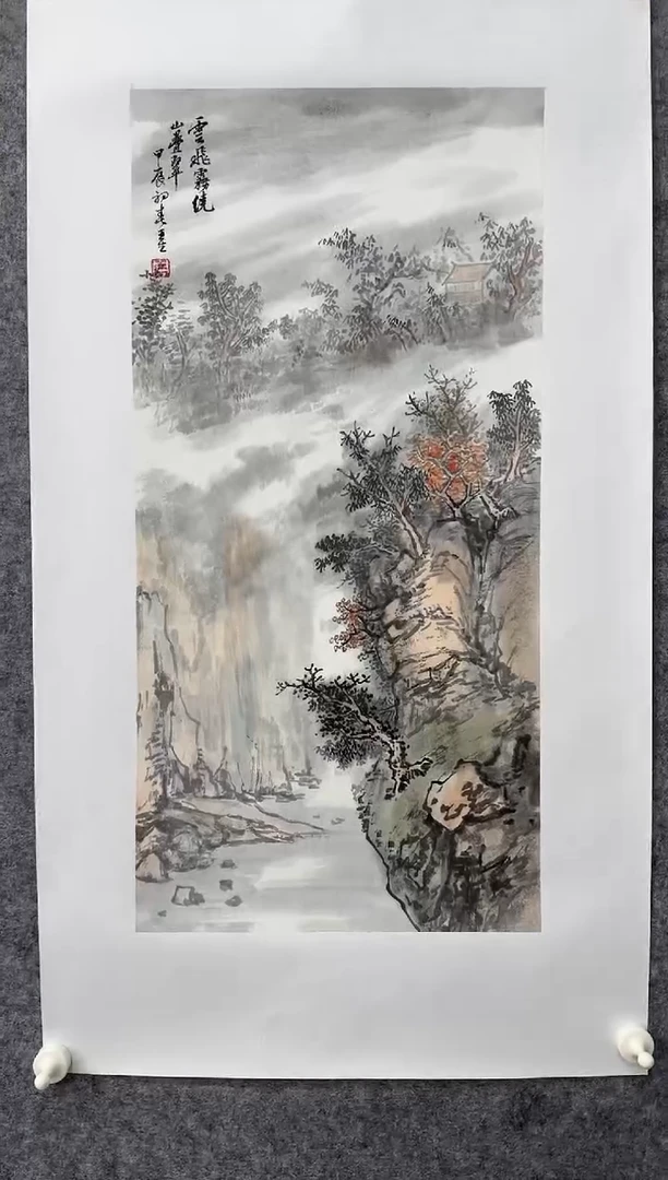 国画ST-ZYS-山水绘画作品