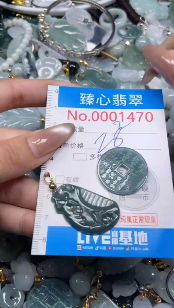 颈饰未镶嵌翡翠1470