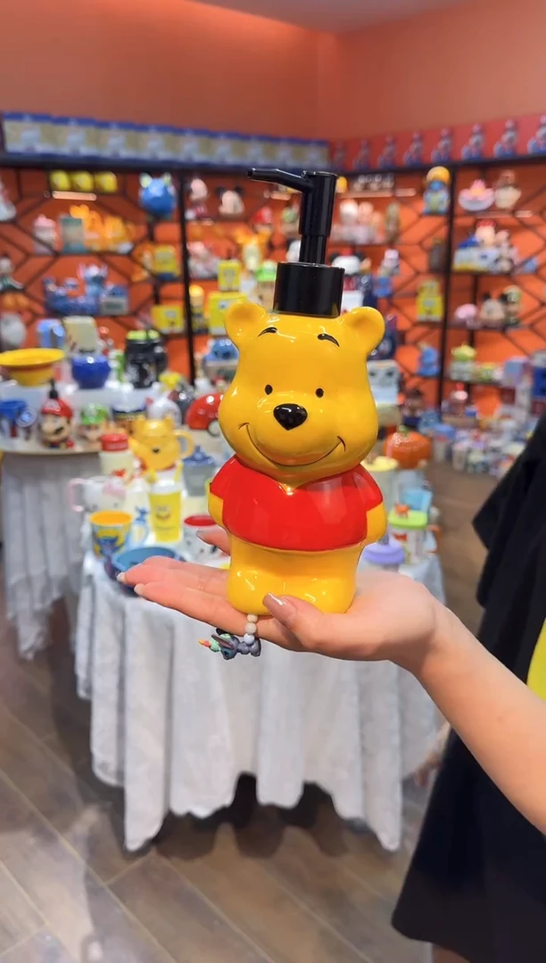 瓷片@@立体陶瓷分装按压瓶