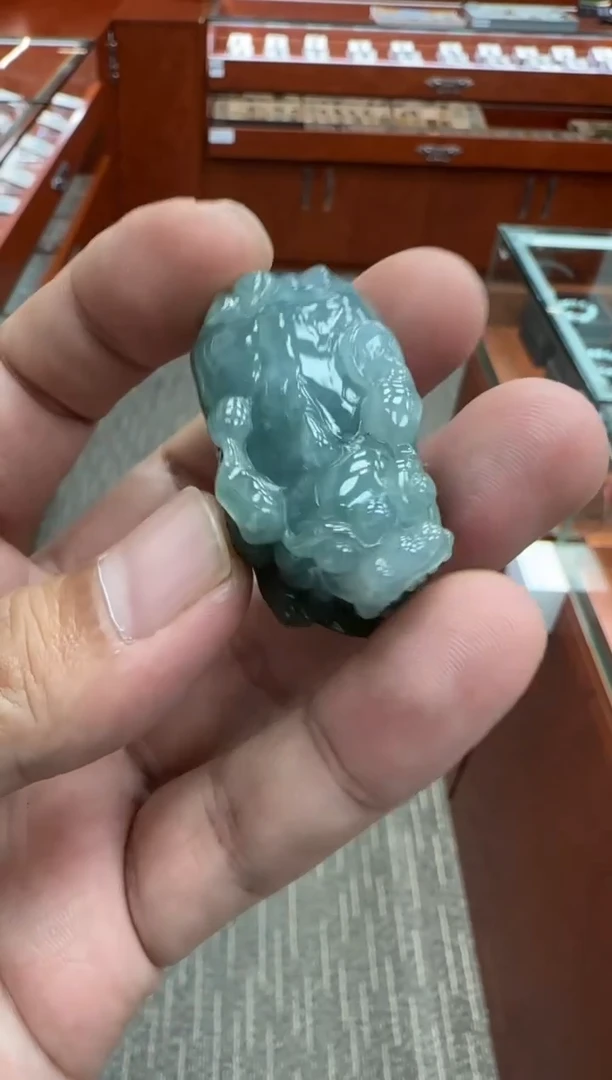 未镶嵌挂件翡翠A货翡翠多样性孤品