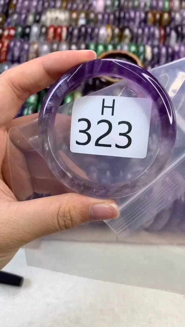 【闪购商品】水晶水晶手镯H未镶嵌323-54