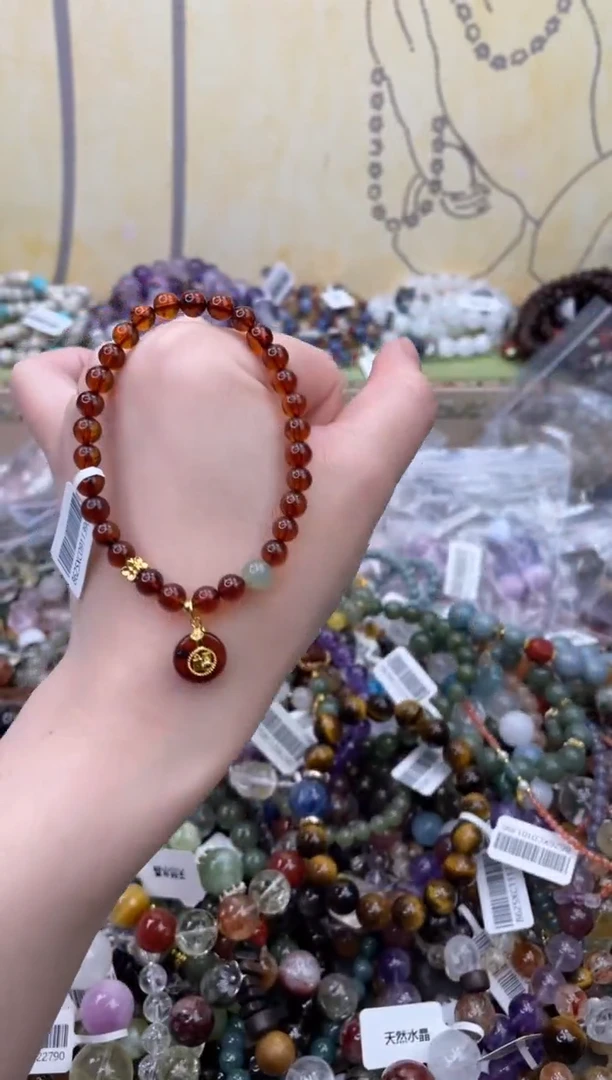 手链血珀未镶嵌508